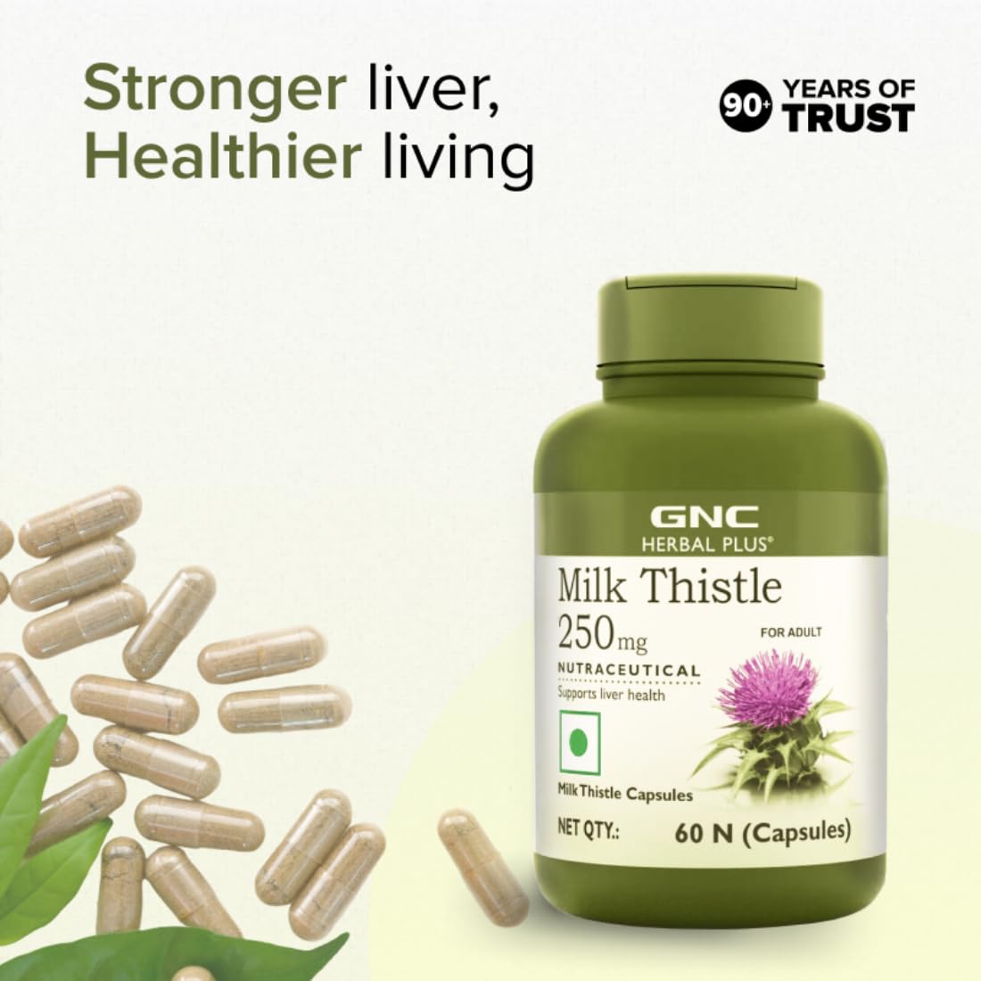 GNC Milk Thistle Capsules 250 mg