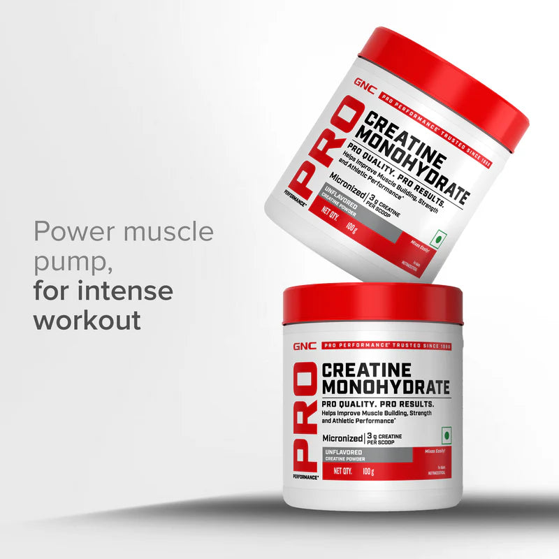GNC CREATINE MONOHYDRATE 100GM
