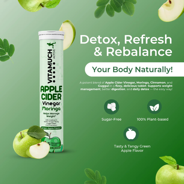 VITAMUCH APPLE CIDER VINEGAR MORINGA WITH CINNAMON