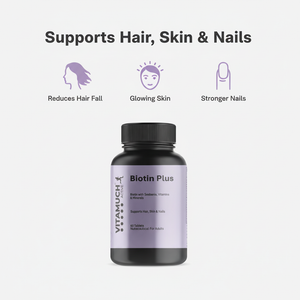 Biotin Plus Benefits Infographic