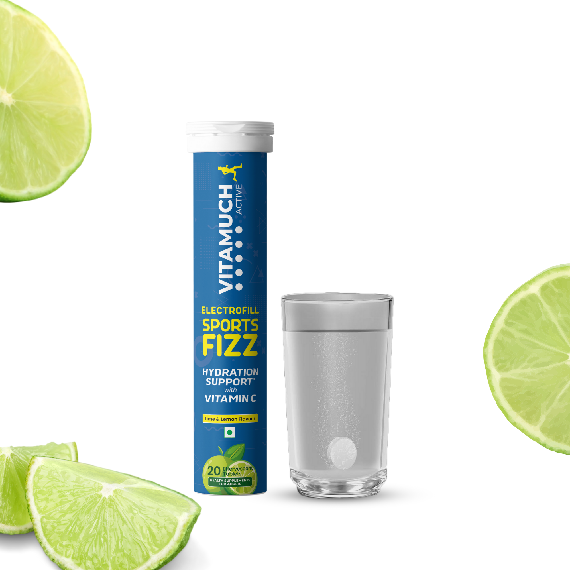 Vitamuch Active Electrofill Sports Effervescent