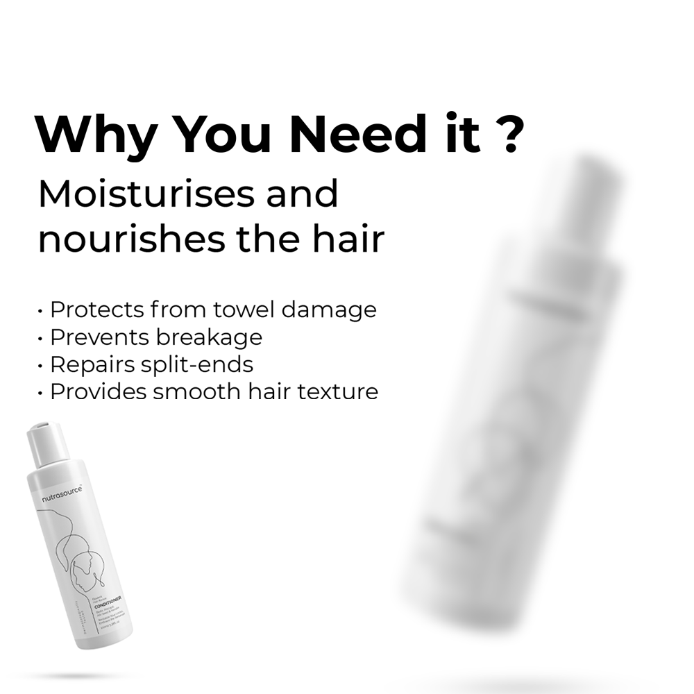 Nutrasource Hair Growth Conditioner | Backed by Korean Science | Infused with Hair Loss Vaccine Technology