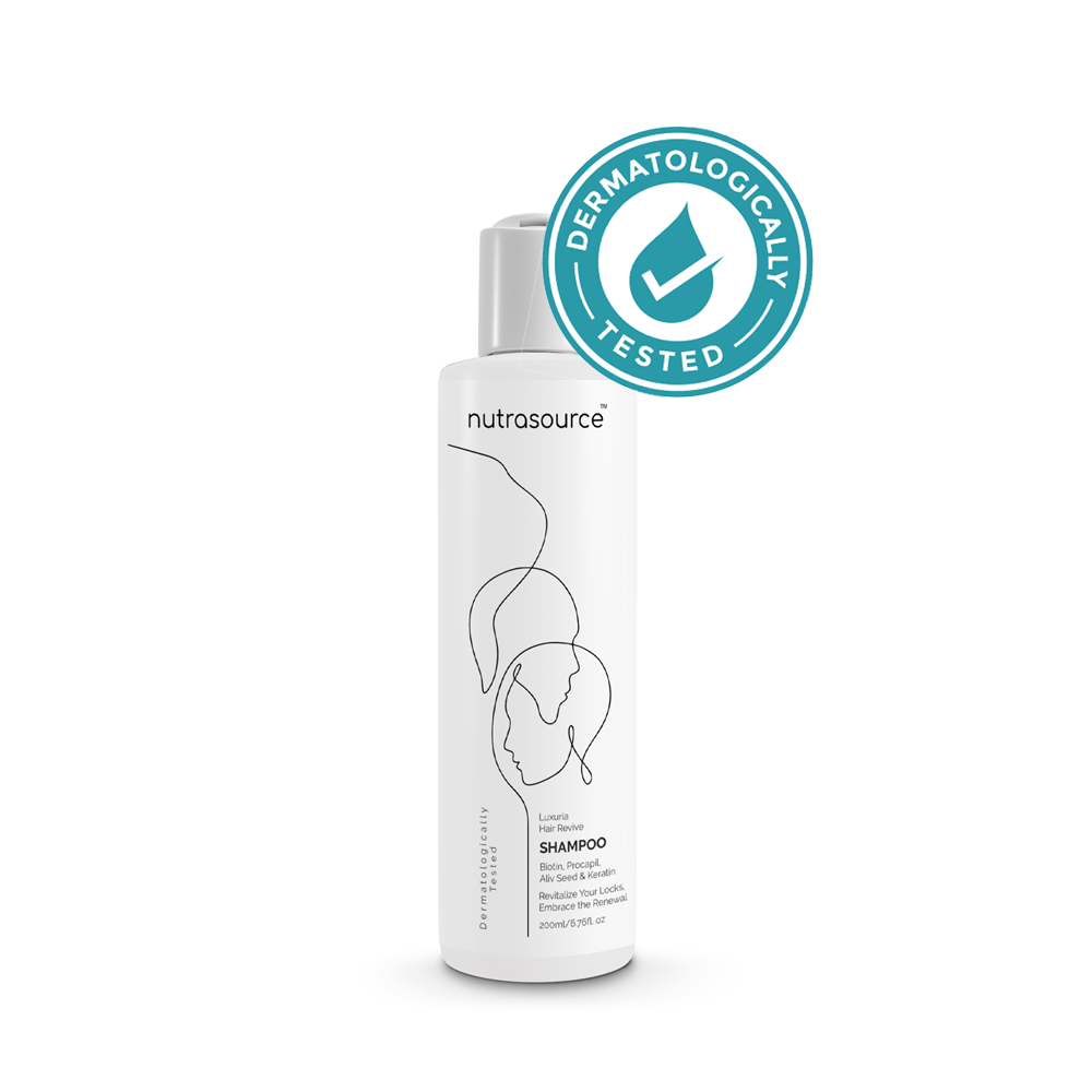 Nutrasource Anti-Hair Fall Shampoo | DHT Blocker | Backed by Korean Science & Hair Loss Vaccine Technology