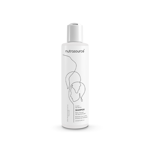Nutrasource Anti-Hair Fall Shampoo | DHT Blocker | Backed by Korean Science & Hair Loss Vaccine Technology