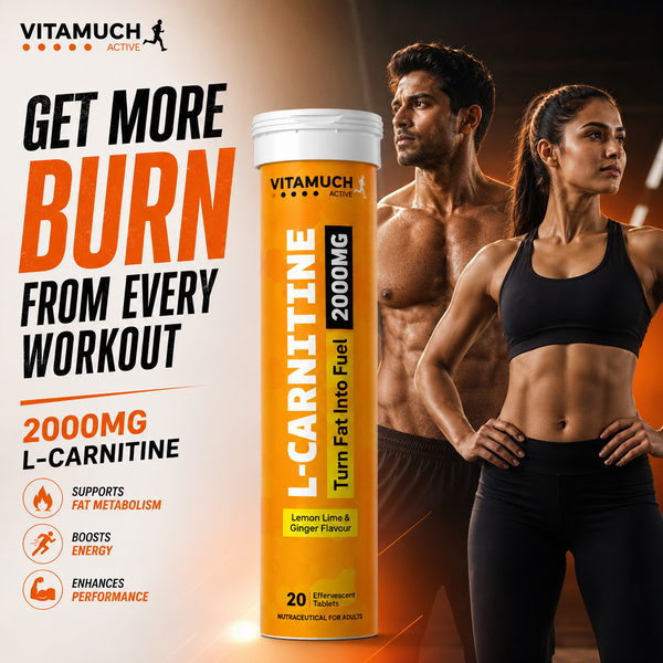 Vitamuch L-Carnitine 2000 Effervescent Tablets