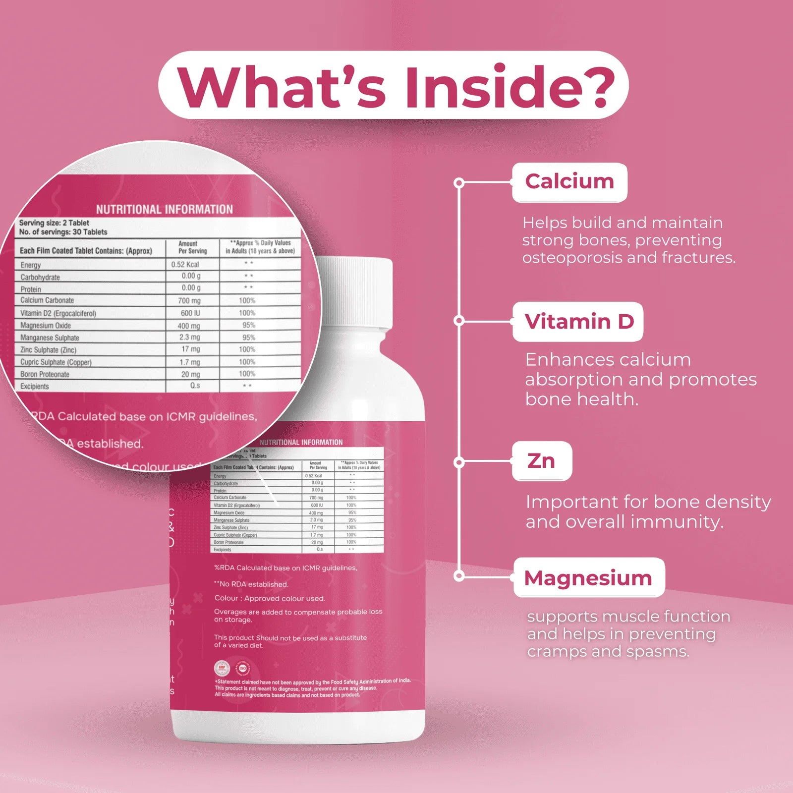 Vitamuch Active Calcium Total Tablets