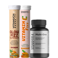 Vitamuch Radiance Glow Bundle | Skin Brightening Combo – Glutathione + Vitamin C + Multivitamin