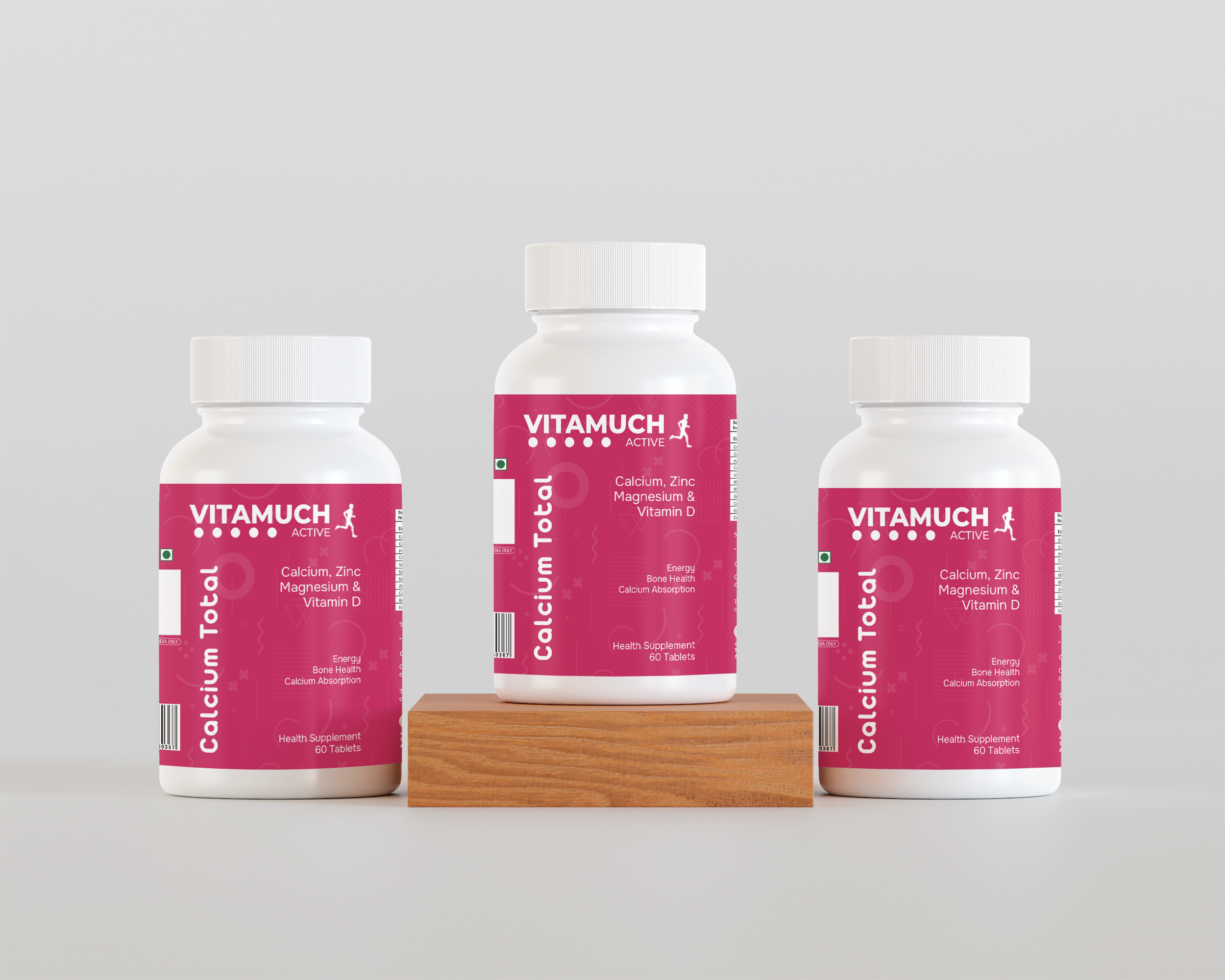 Vitamuch Active Calcium Total Tablets