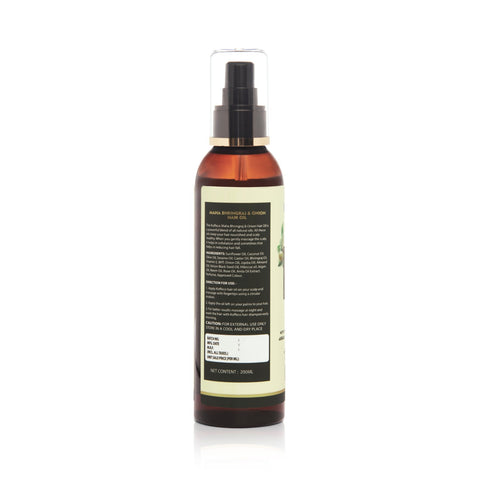 MAHA BHRINGRAJ ONION & HIBISCUS HAIR OIL 200 ML