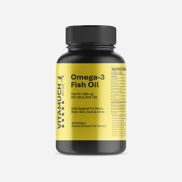 Vitamuch Omega 3 Fish Oil 1000 Softgels