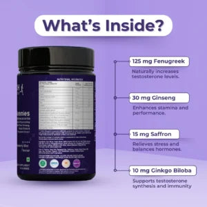 Vitamuch Active Testo Vital Gummies