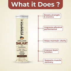 Vitamuch Active Himalayan Shilajit Effervescent