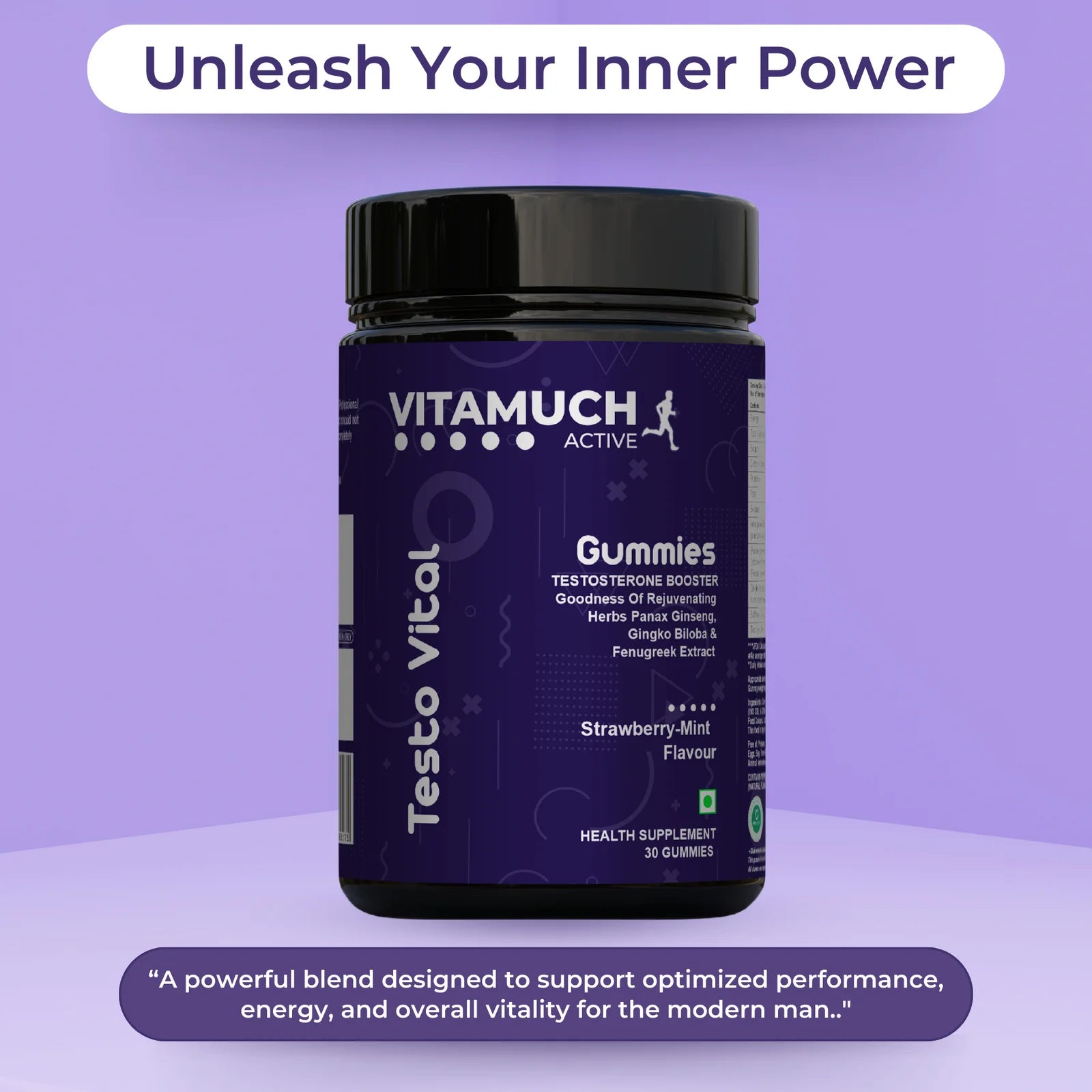 Vitamuch Active Testo Vital Gummies