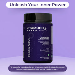 Vitamuch Active Testo Vital Gummies