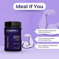 Vitamuch Active Testo Vital Gummies