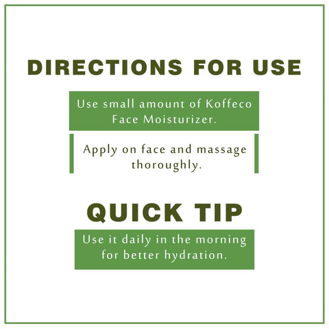 GREEN TEA & CHAMOMILE FACE MOISTURISER 100ml