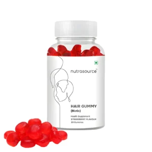Nutrasource Biotin Hair Growth Gummies for Men & Women